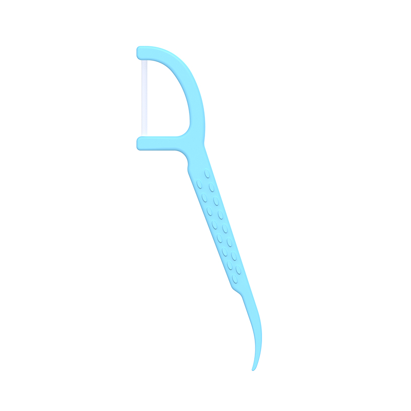 ISO odobrena čačkalica za zubni konac s okusom mente ABS plastična čačkalica s koncem za zube